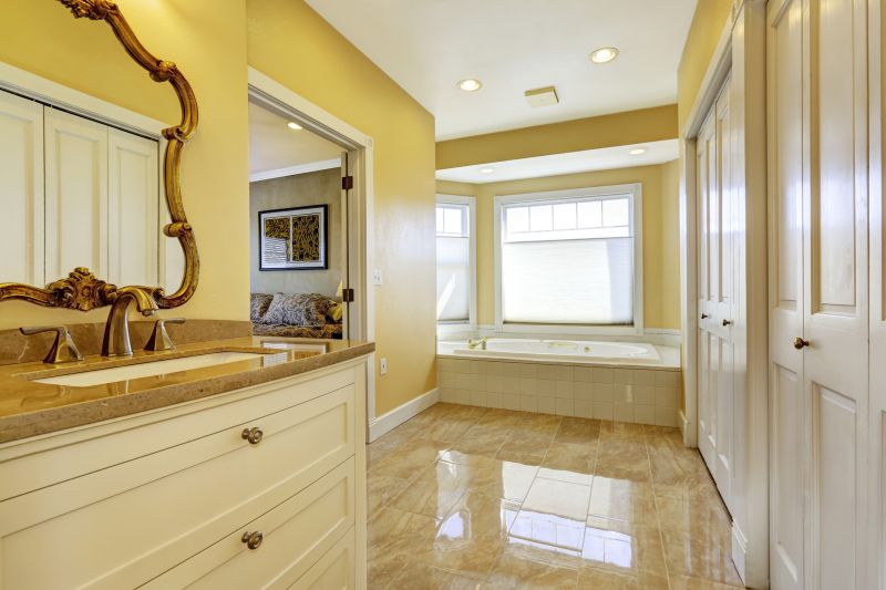 Luxury Master Bathroom Flooring